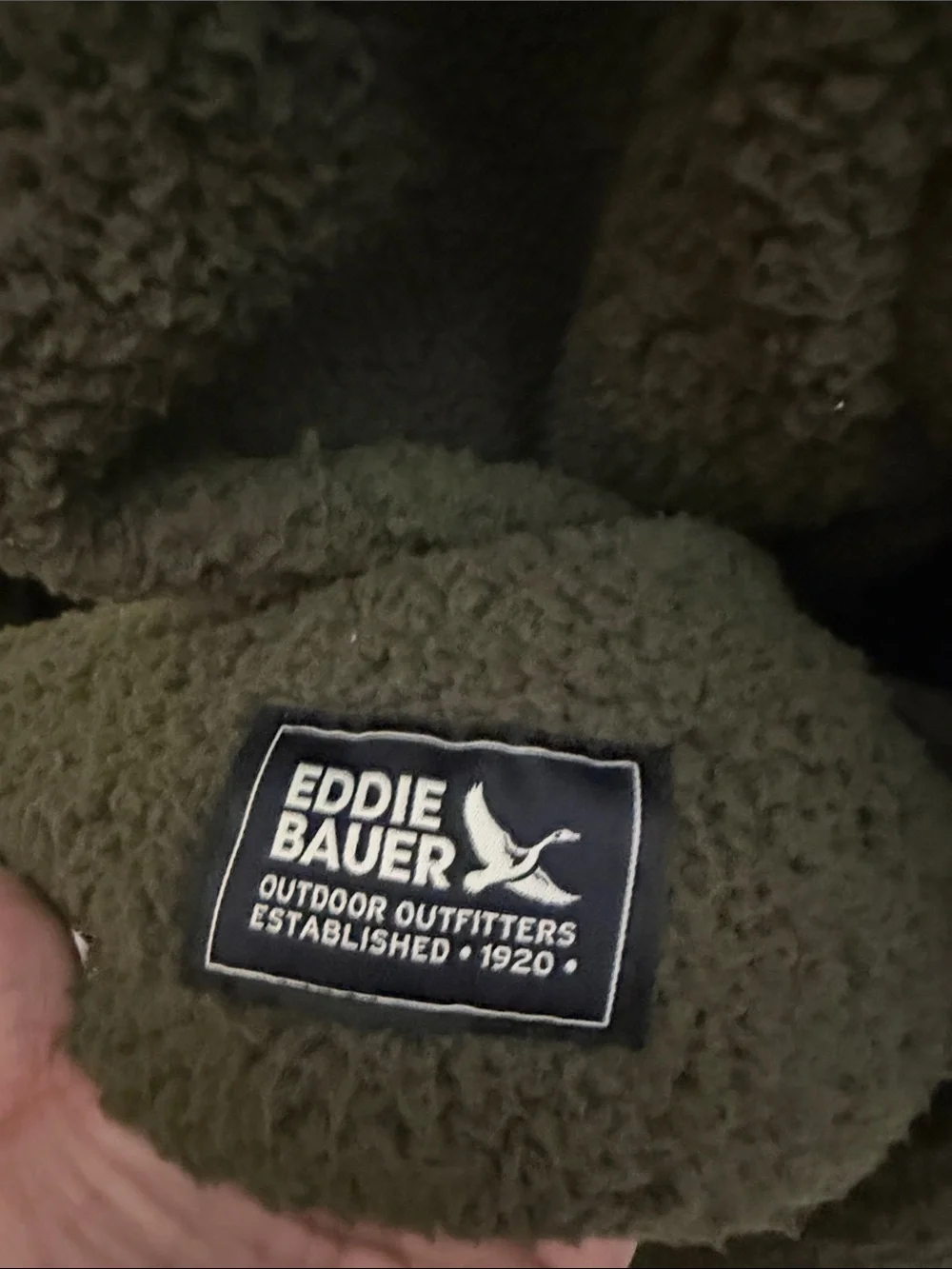 Eddie Bauer thick sherpa